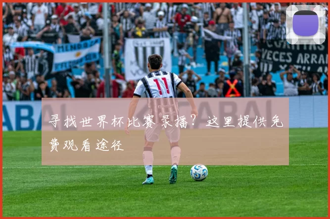 寻找世界杯比赛录播?这里提供免费观看途径