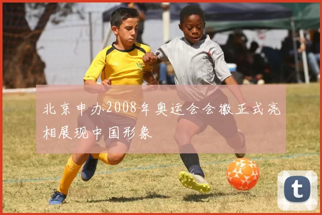 北京申办2008年奥运会会徽正式亮相展现中国形象